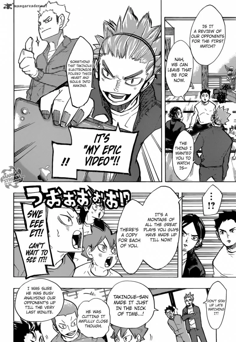 Haikyu!! Chapter 230 page 6