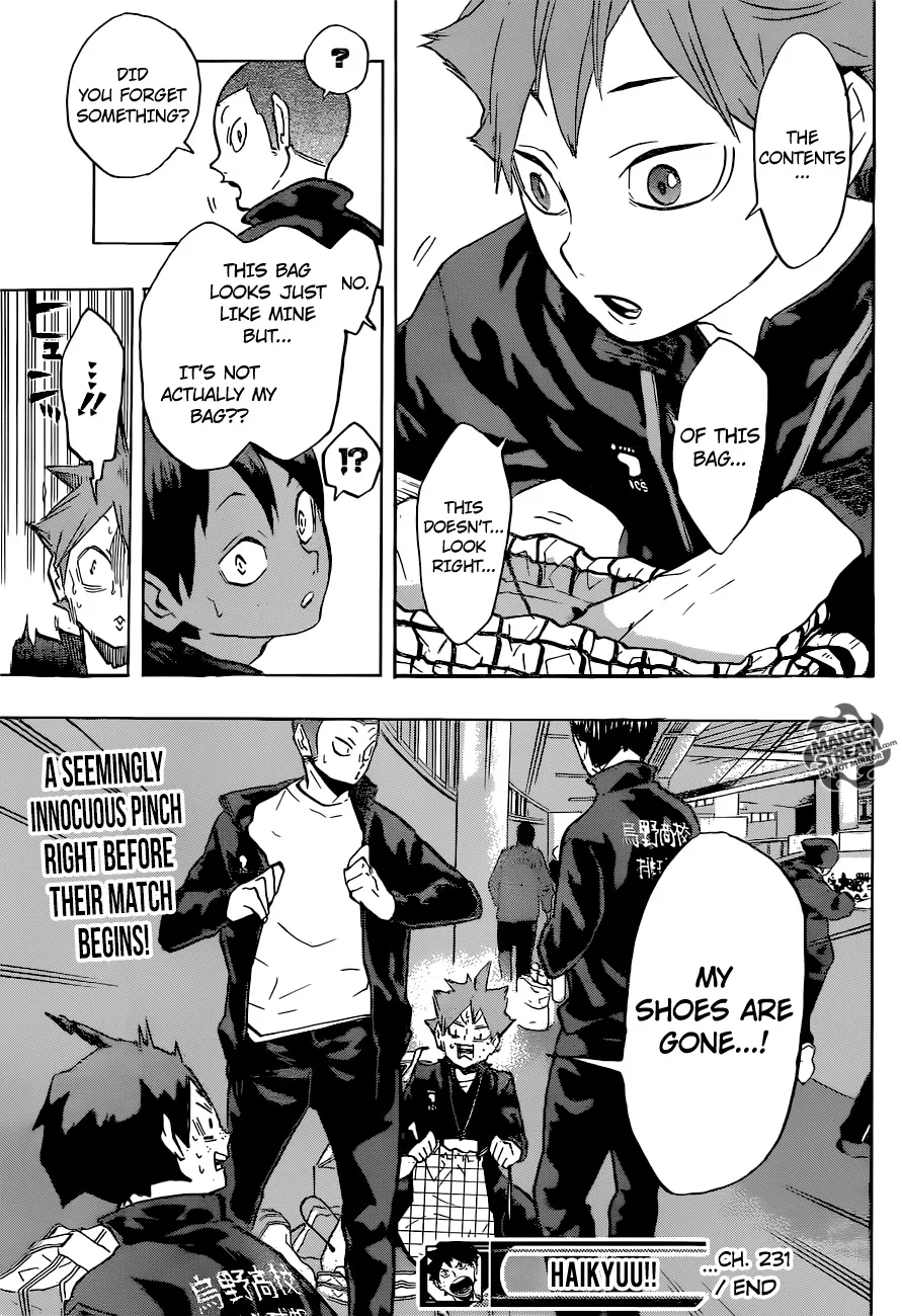 Haikyu!! Chapter 231 page 17