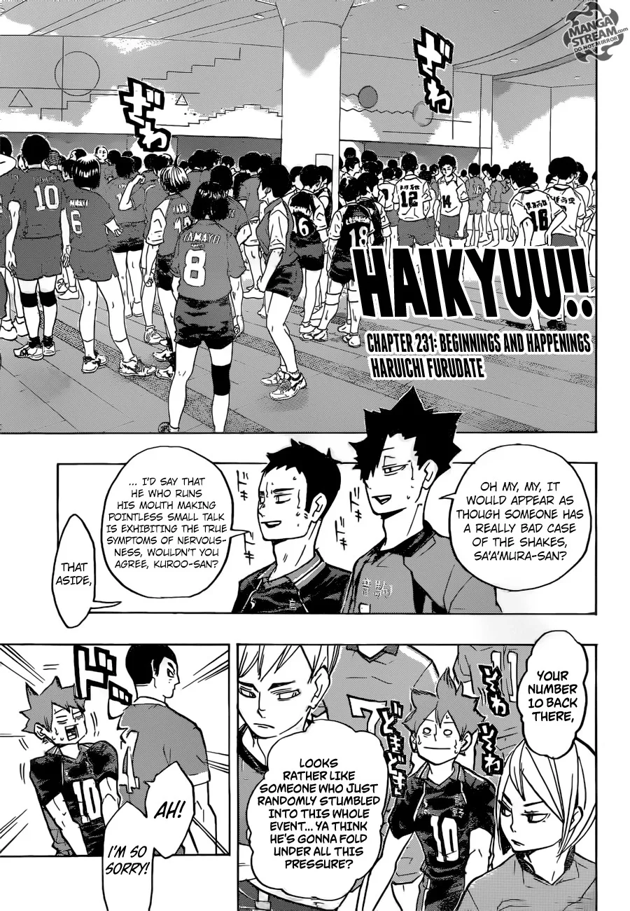 Haikyu!! Chapter 231 page 1