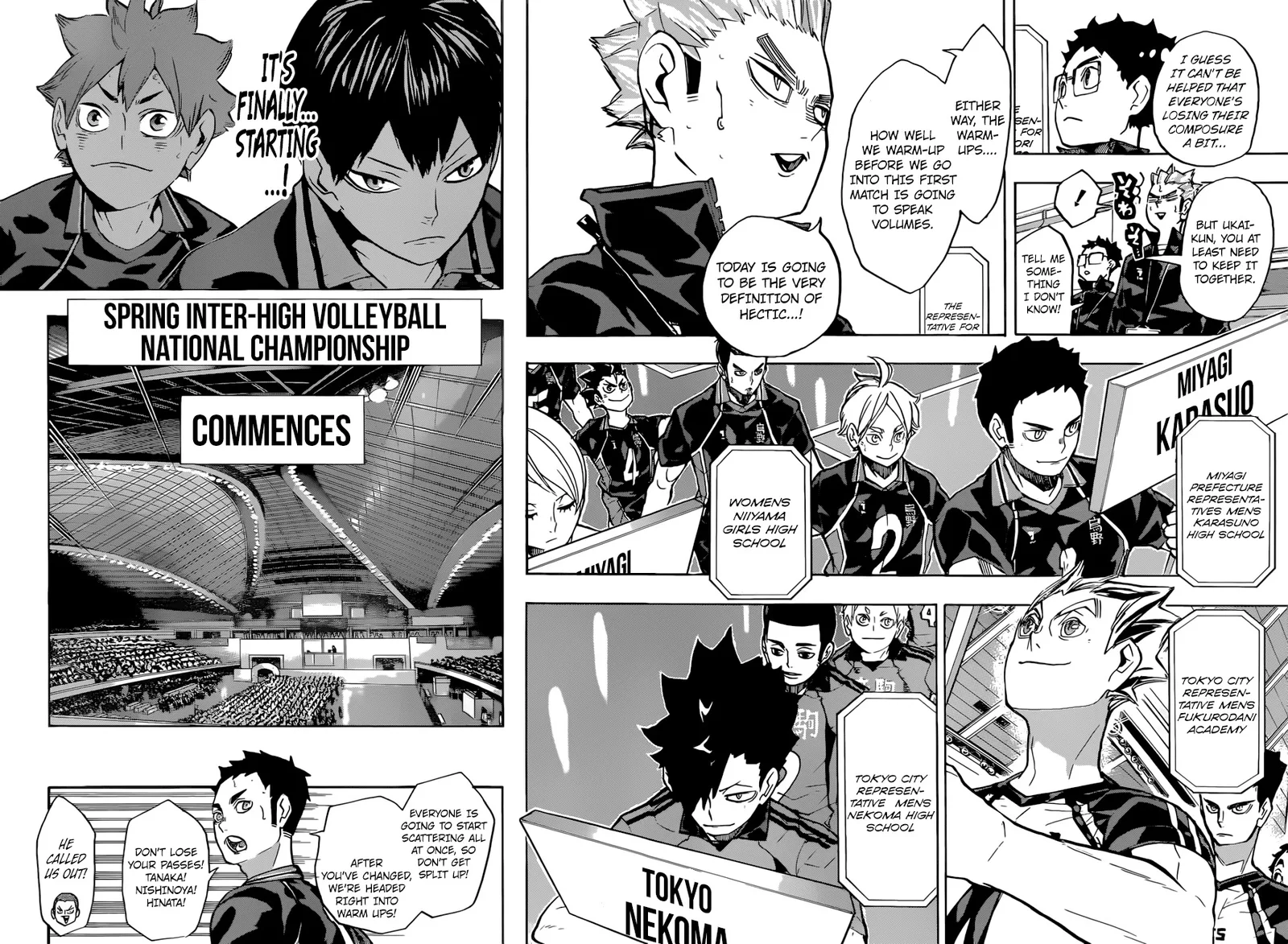 Haikyu!! Chapter 231 page 9