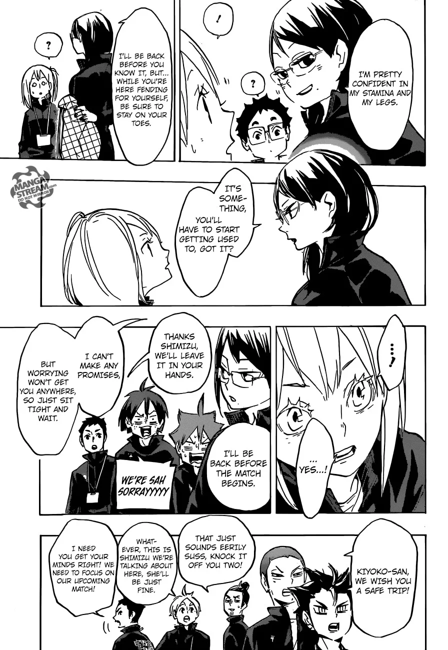 Haikyu!! Chapter 232 page 6
