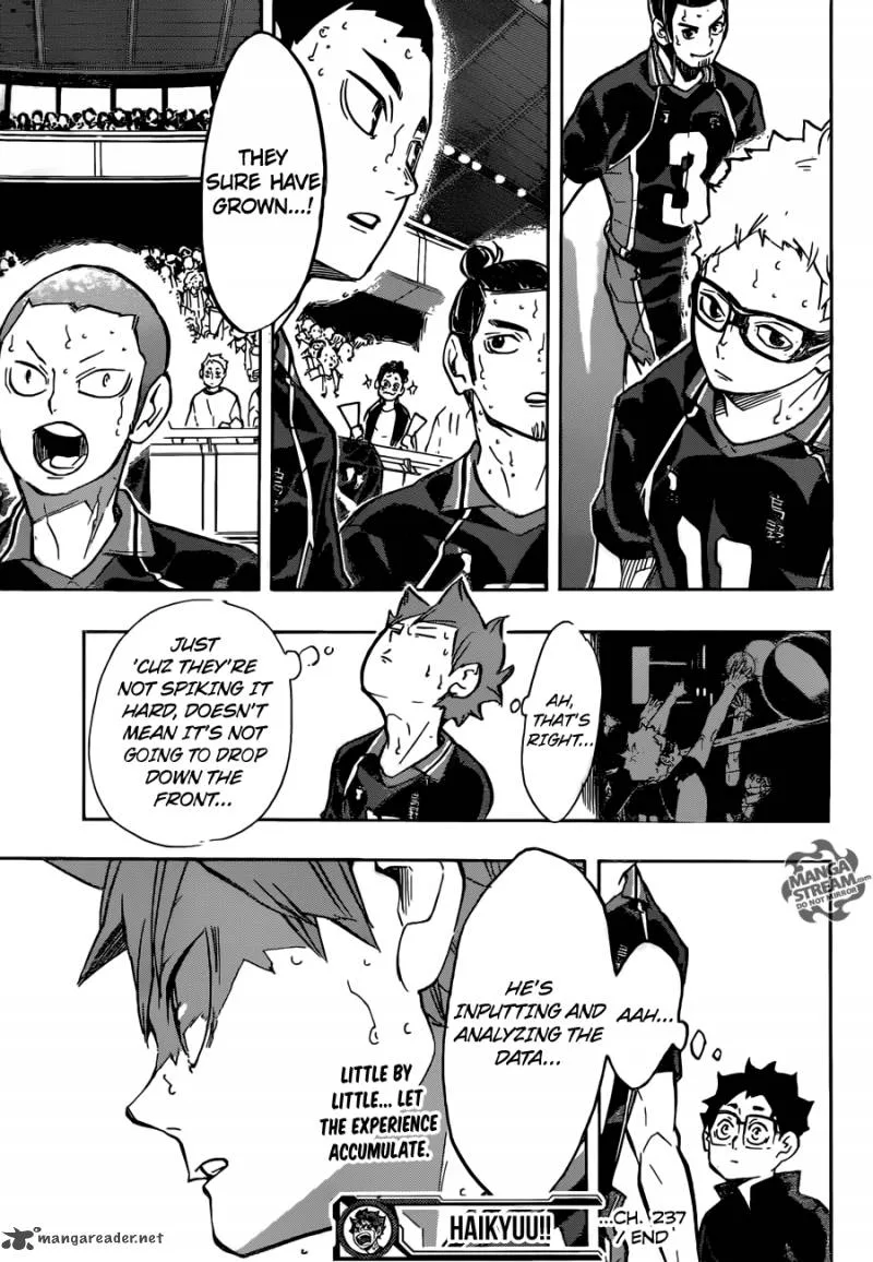 Haikyu!! Chapter 237 page 19