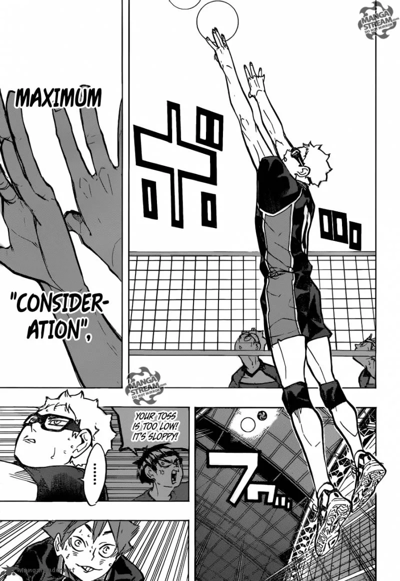 Haikyu!! Chapter 237 page 13