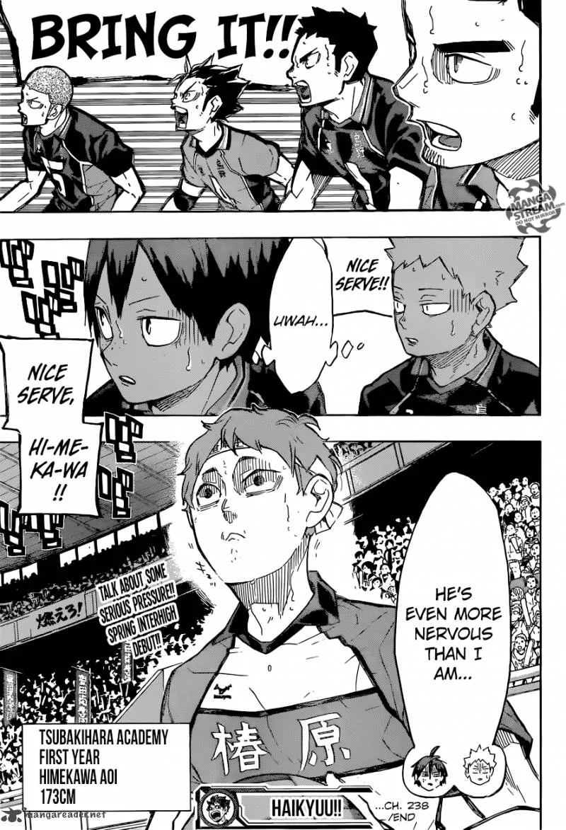 Haikyu!! Chapter 238 page 20