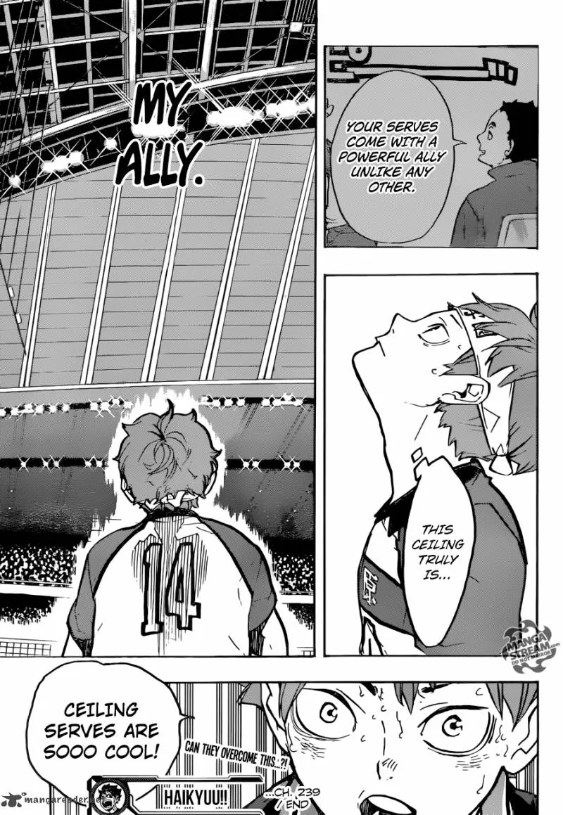 Haikyu!! Chapter 239 page 19