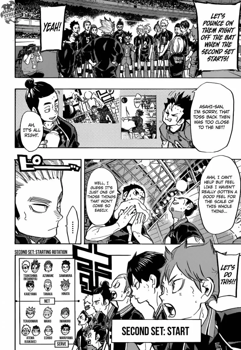 Haikyu!! Chapter 239 page 9