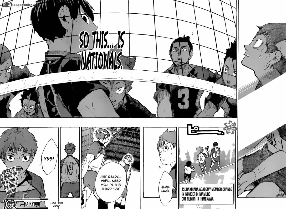 Haikyu!! Chapter 240 page 19