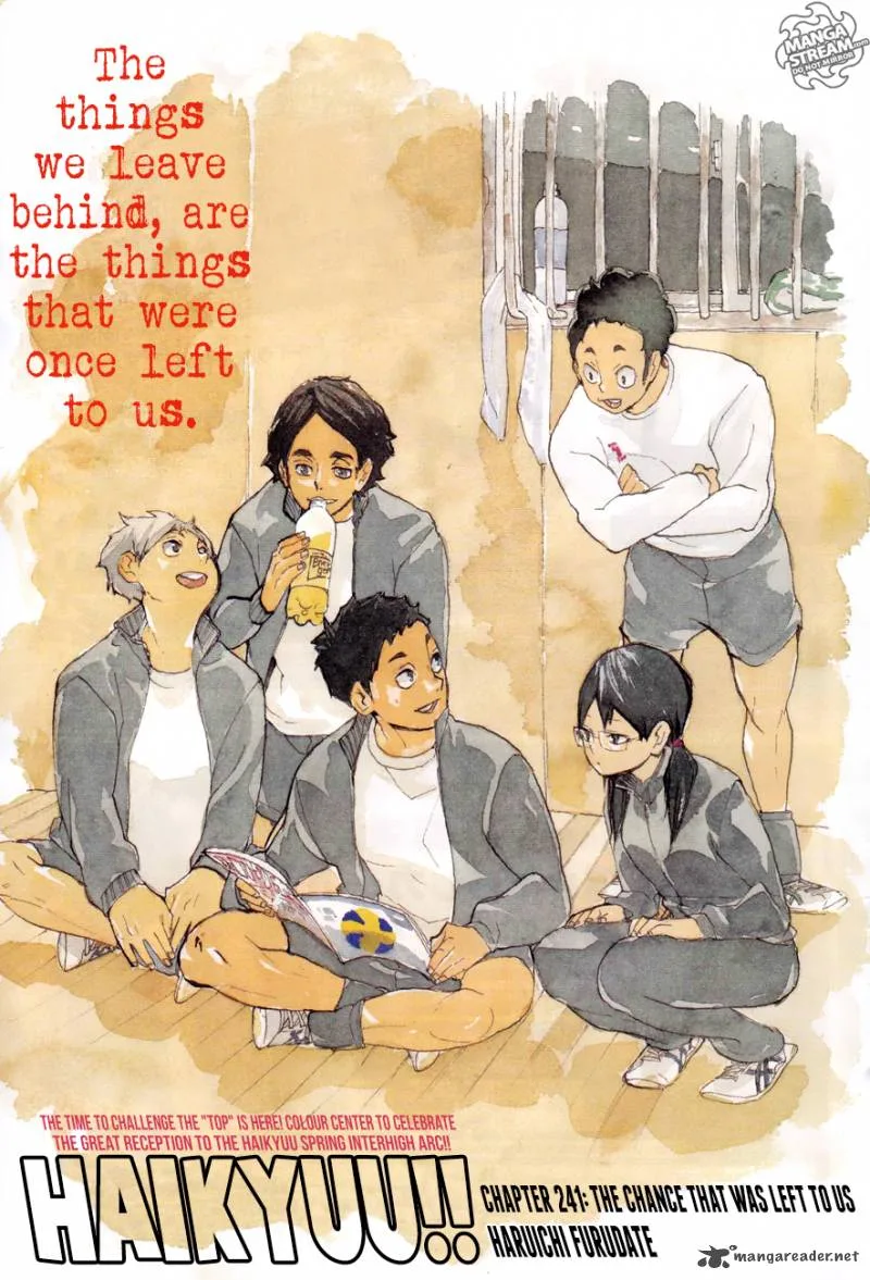Haikyu!! Chapter 241 page 1