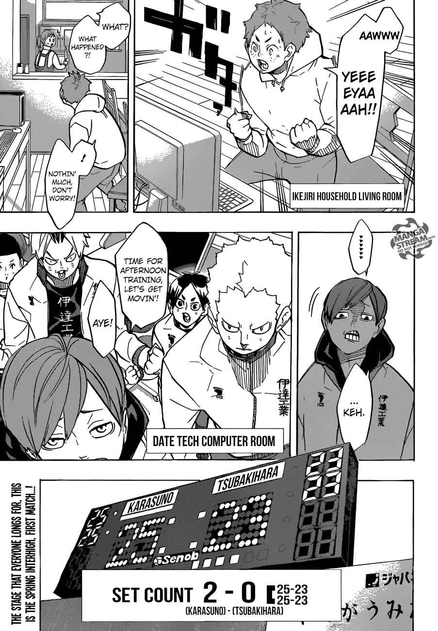 Haikyu!! Chapter 243 page 1
