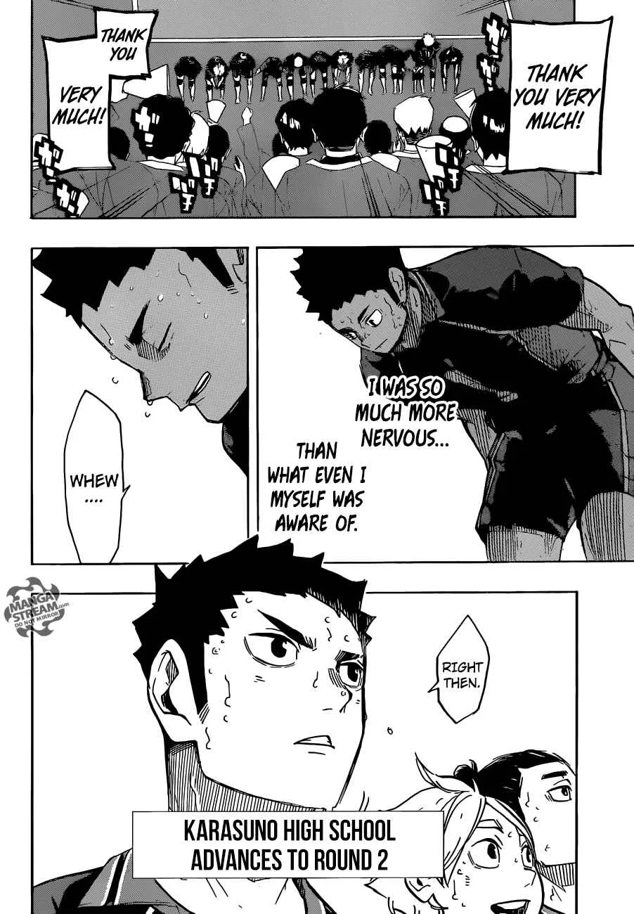 Haikyu!! Chapter 243 page 6