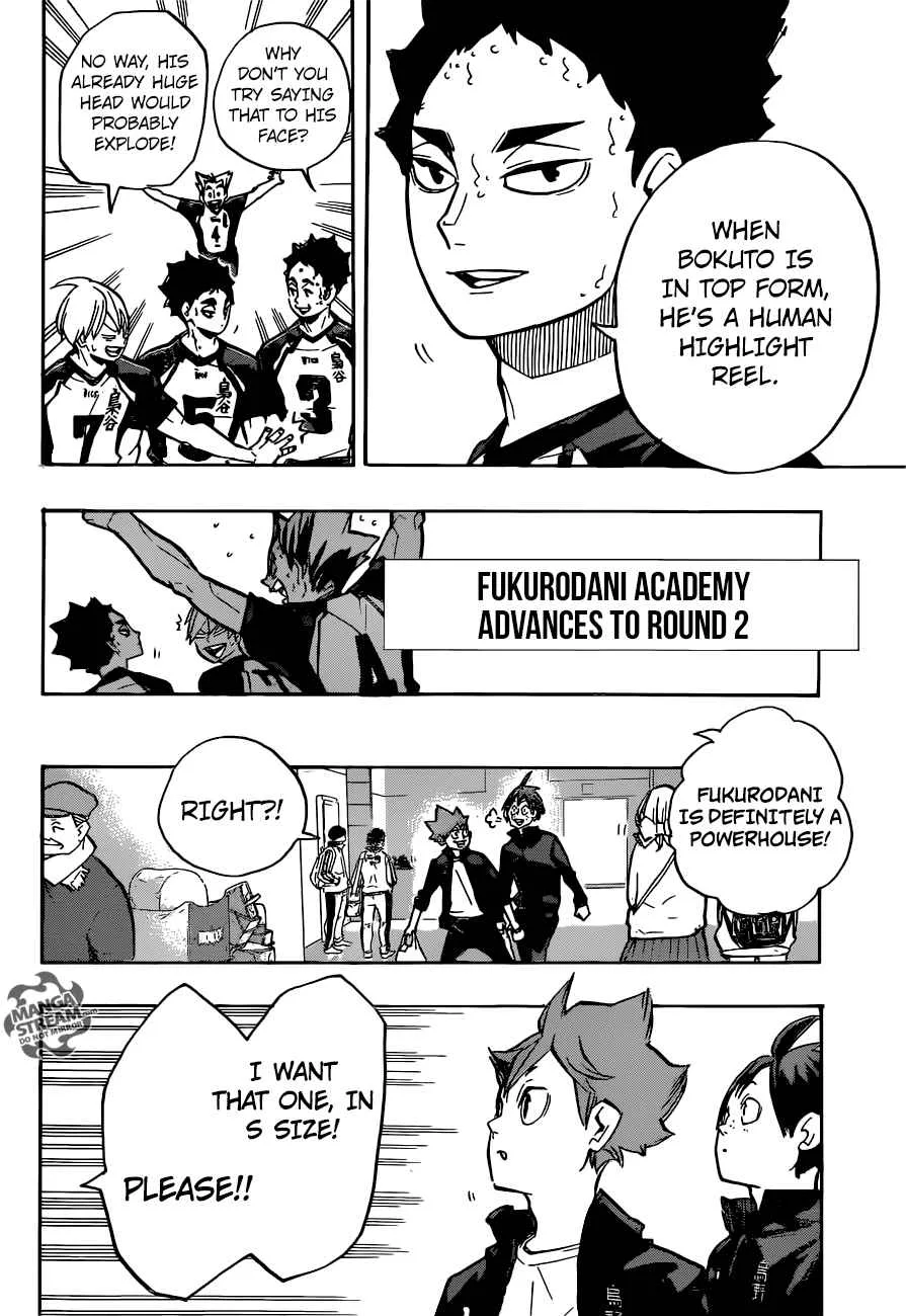 Haikyu!! Chapter 244 page 18