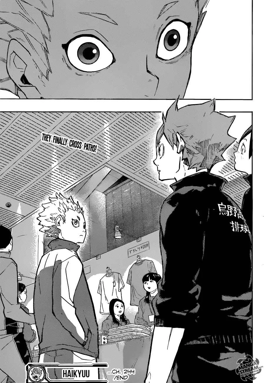 Haikyu!! Chapter 244 page 19