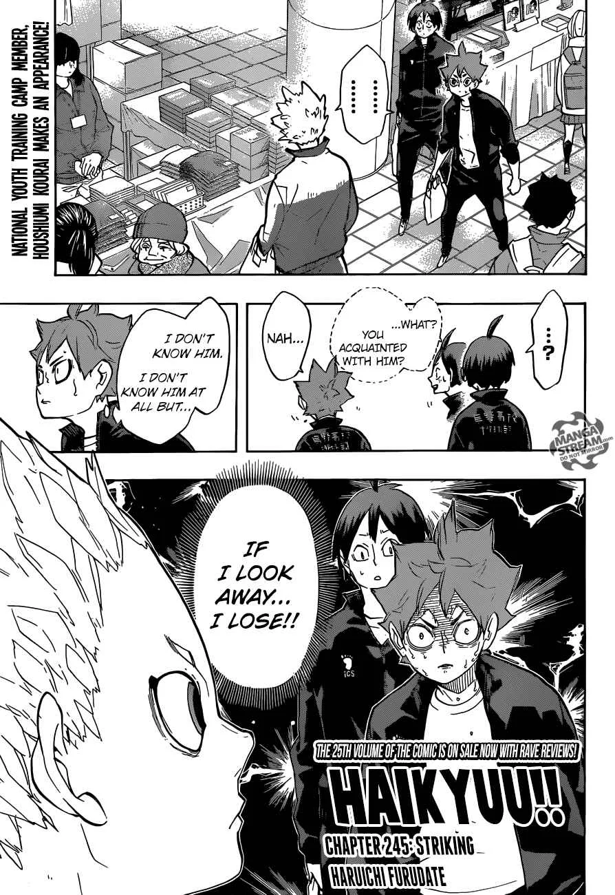 Haikyu!! Chapter 245 page 1
