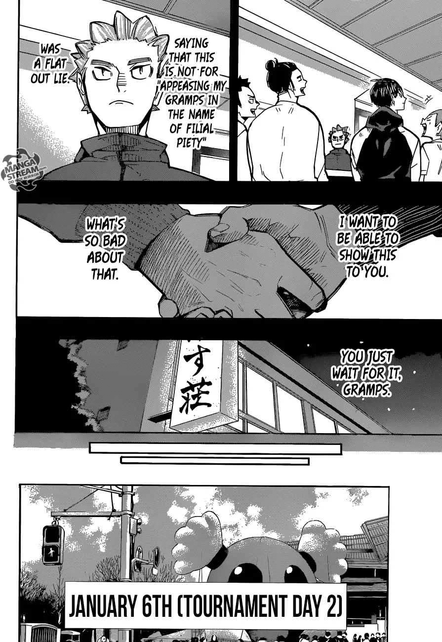 Haikyu!! Chapter 247 page 12