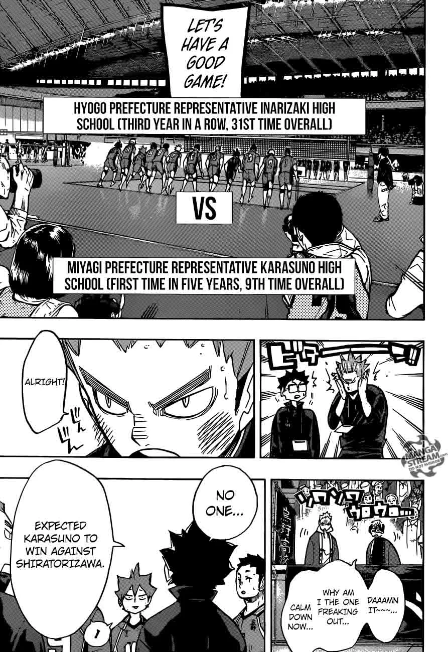 Haikyu!! Chapter 249 page 6