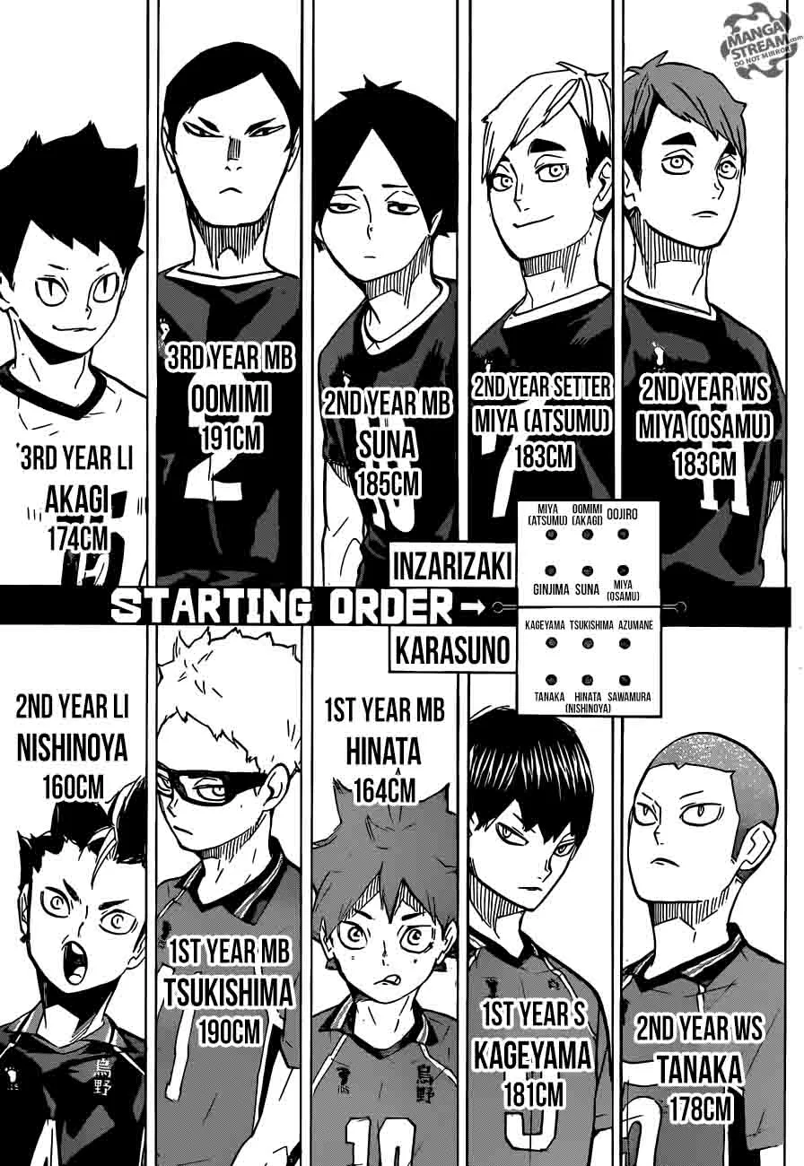 Haikyu!! Chapter 249 page 8