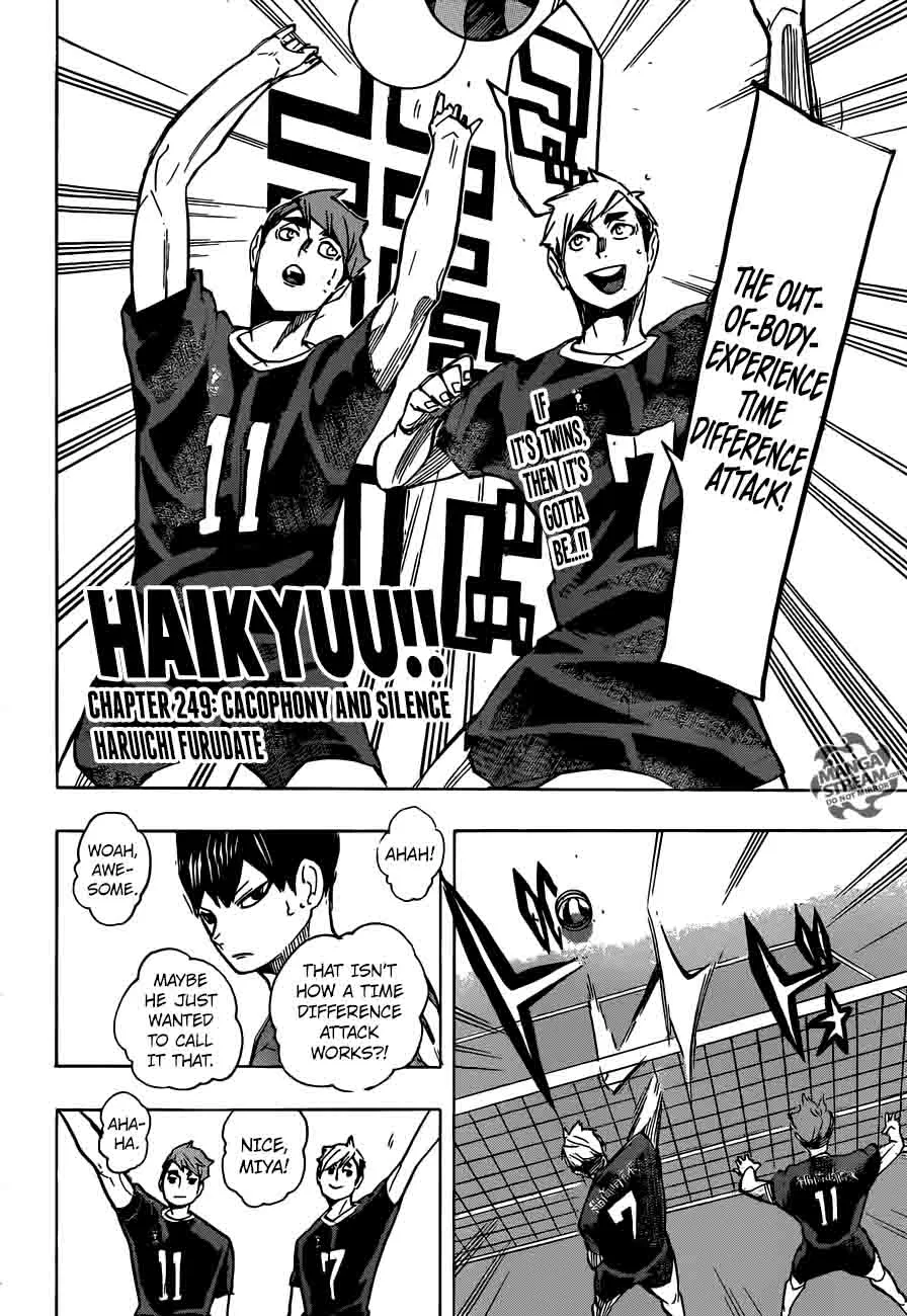 Haikyu!! Chapter 249 page 3