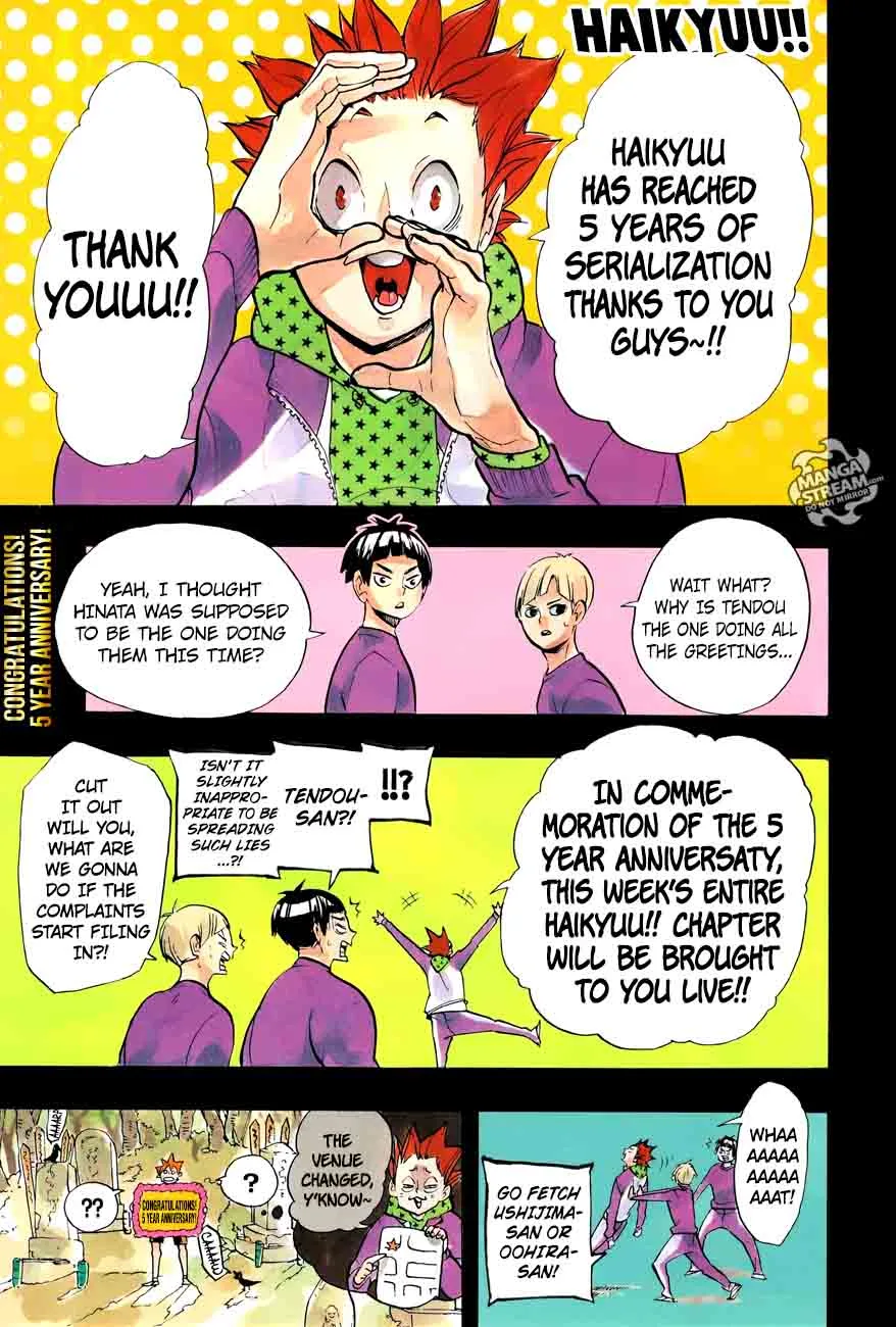 Haikyu!! Chapter 250 page 2