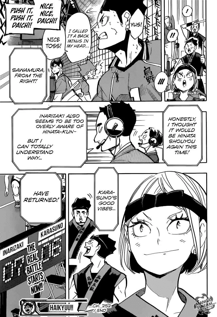 Haikyu!! Chapter 252 page 19