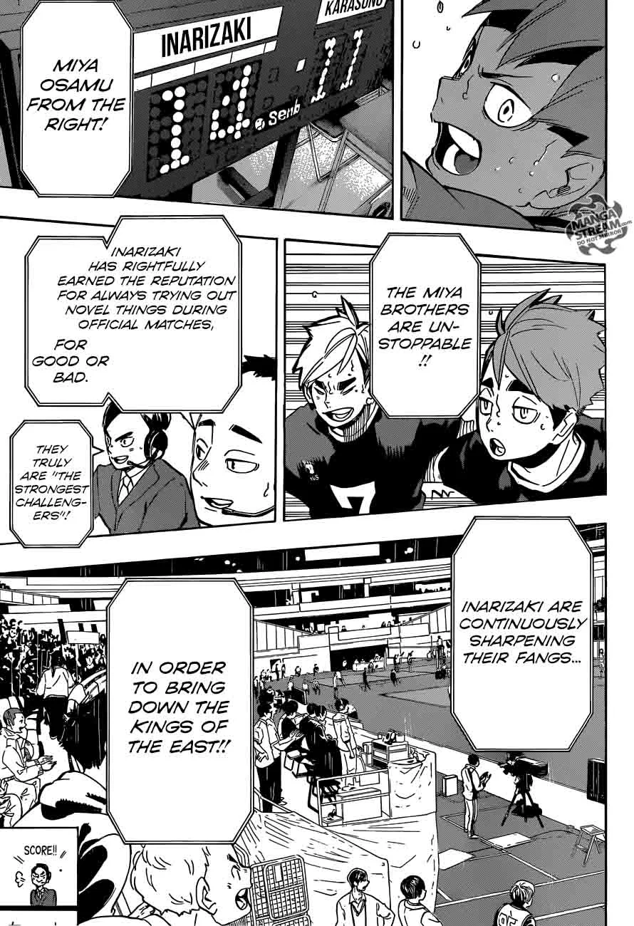 Haikyu!! Chapter 255 page 6