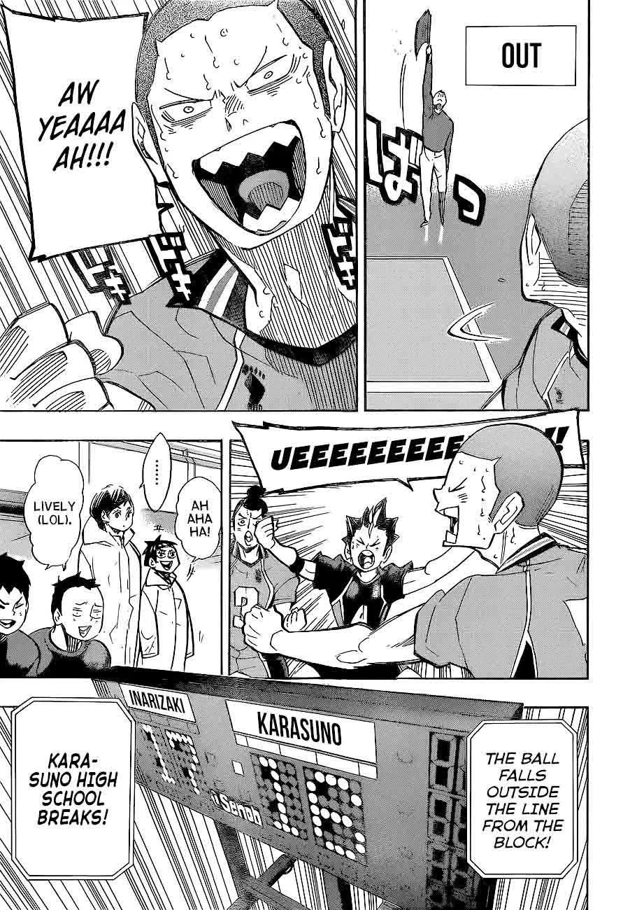 Haikyu!! Chapter 256 page 9