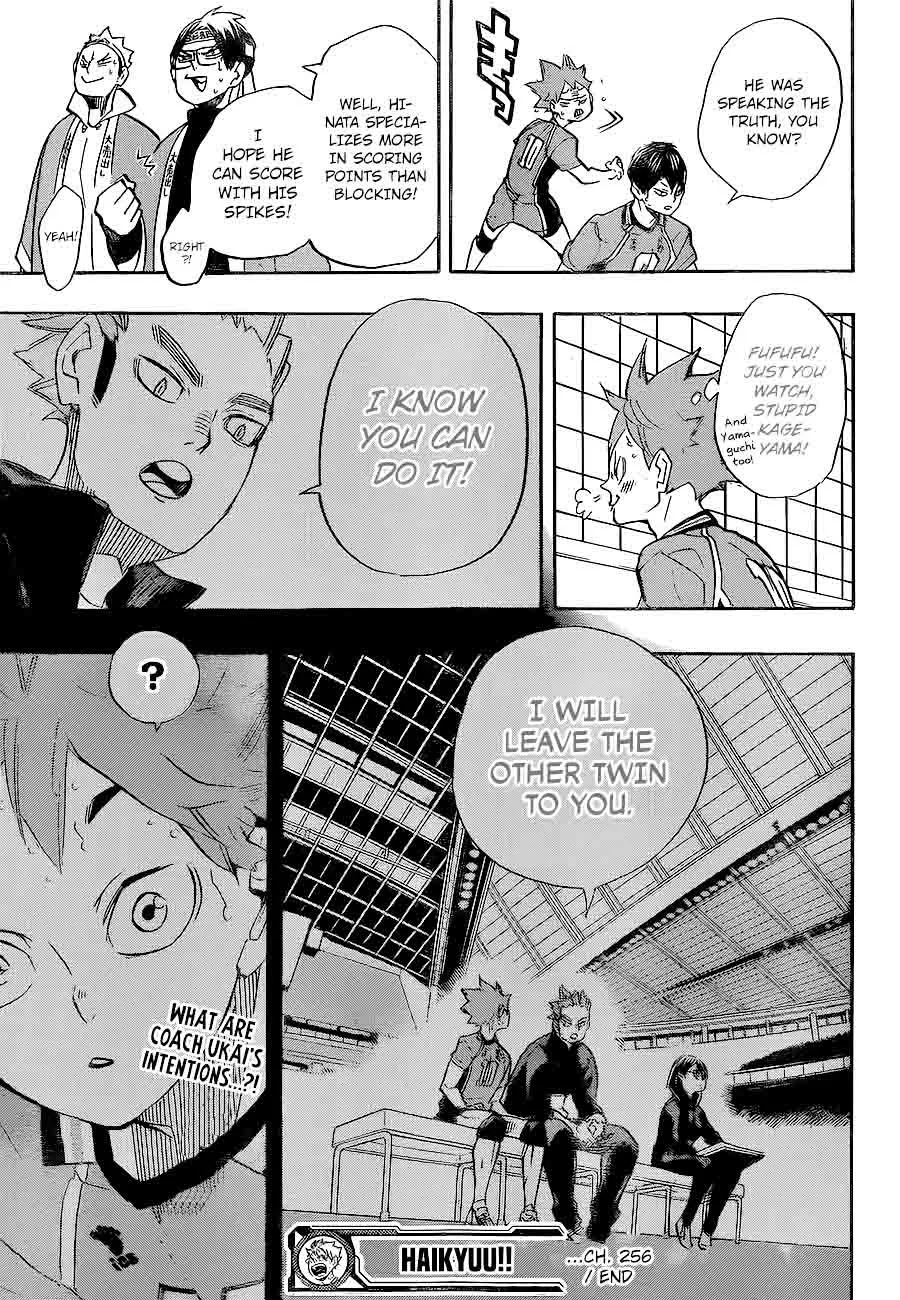 Haikyu!! Chapter 256 page 18