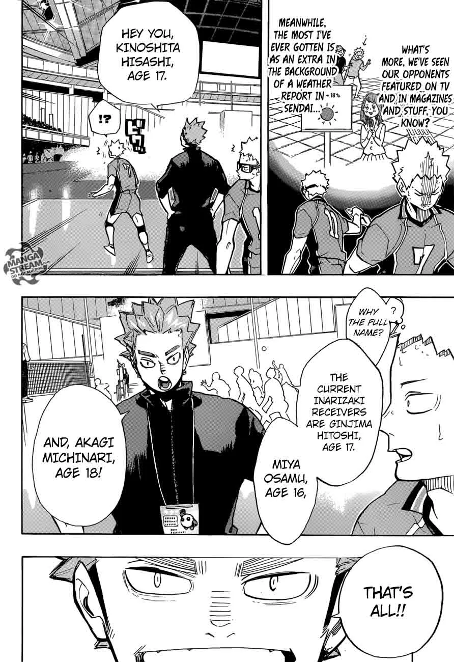 Haikyu!! Chapter 257 page 2