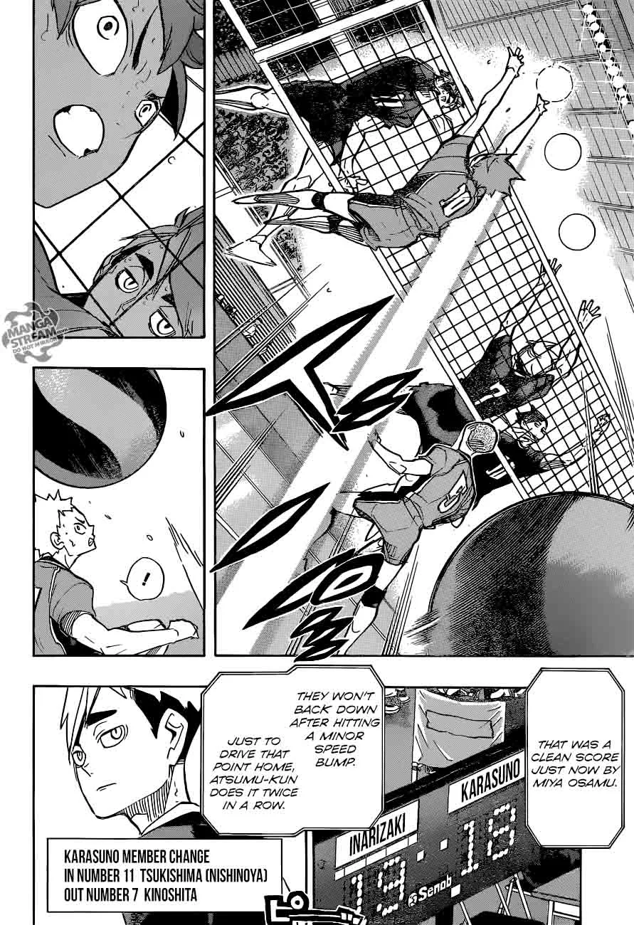Haikyu!! Chapter 257 page 11