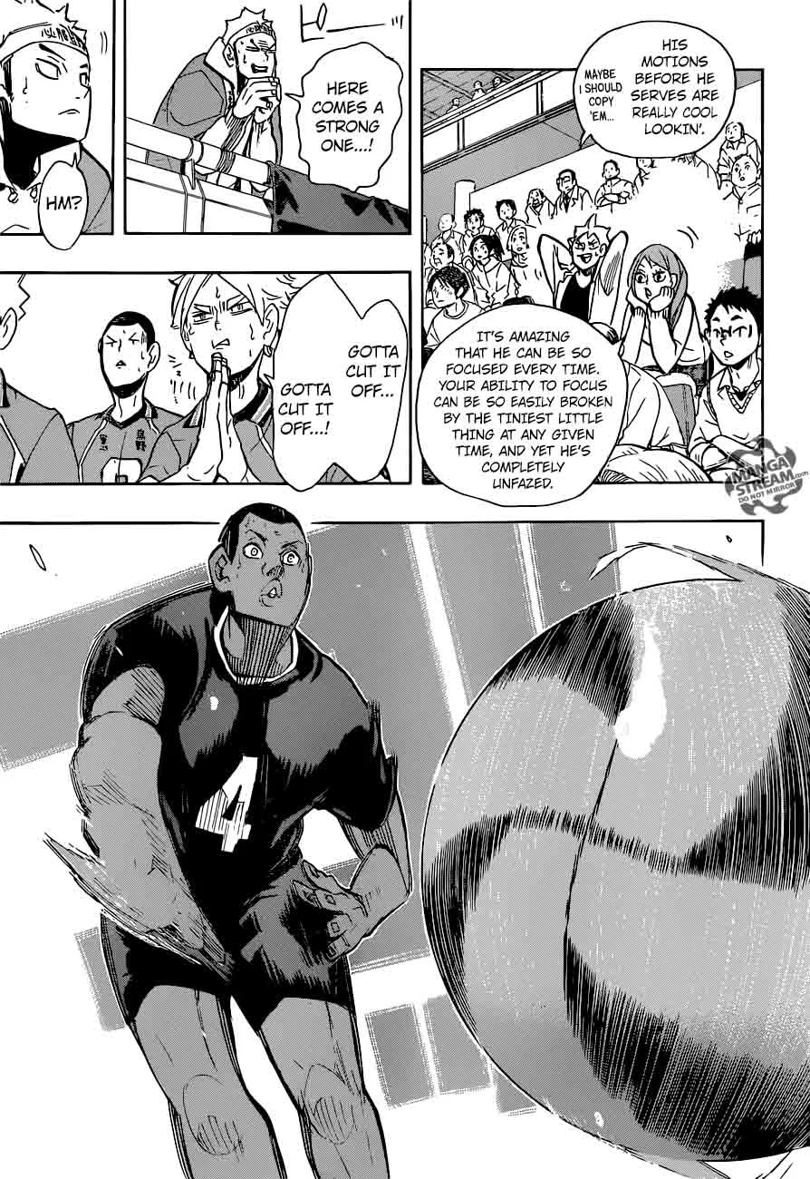 Haikyu!! Chapter 259 page 9