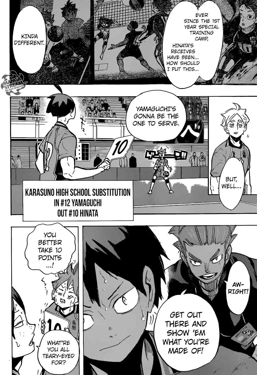 Haikyu!! Chapter 259 page 16