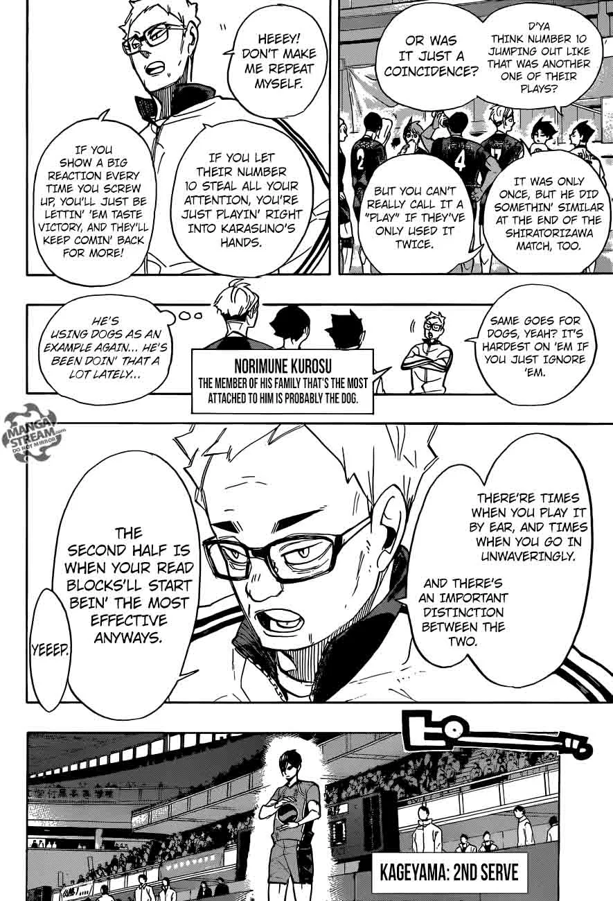 Haikyu!! Chapter 259 page 4