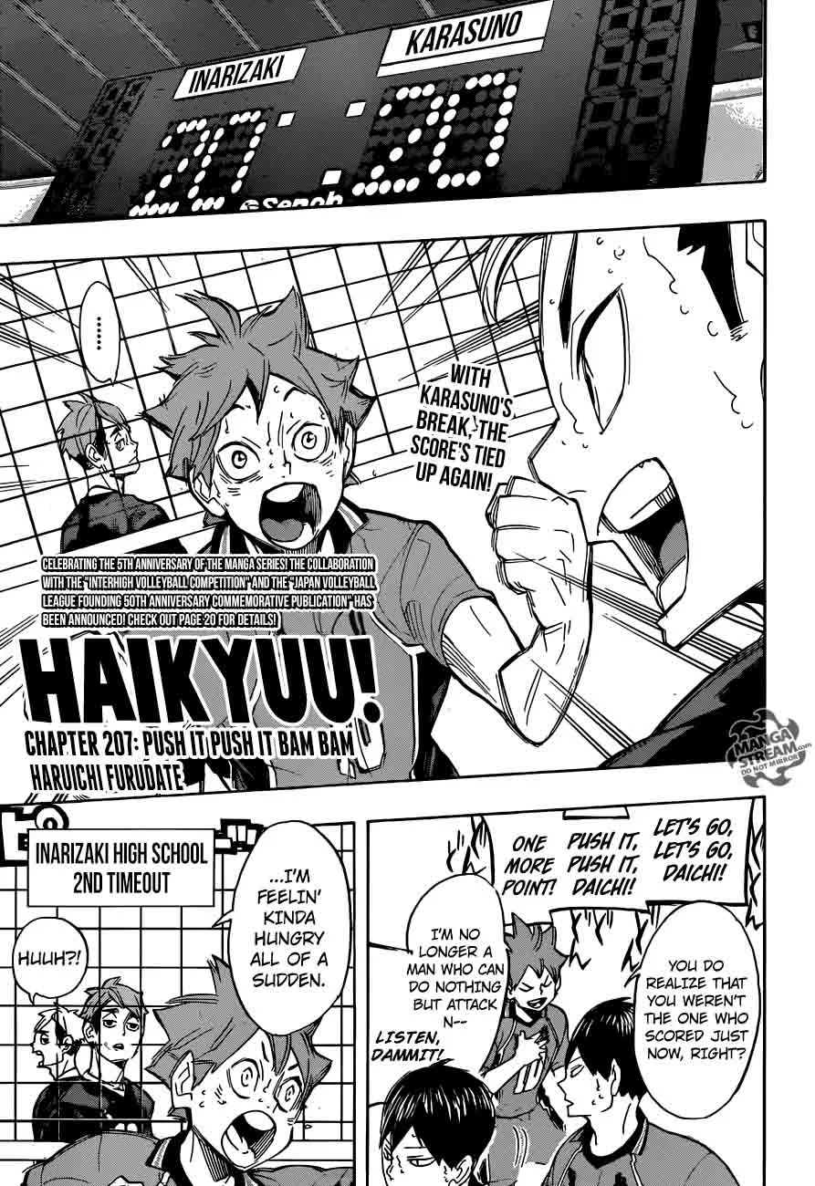 Haikyu!! Chapter 259 page 1