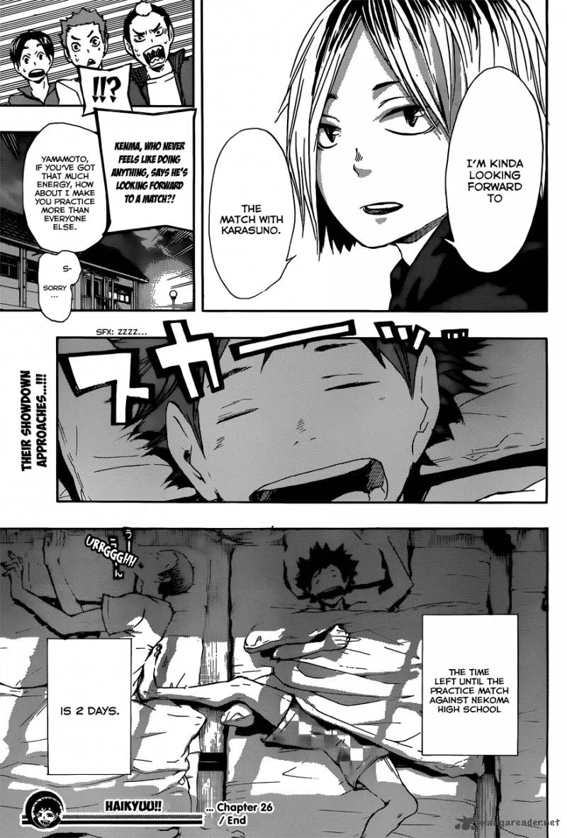 Haikyu!! Chapter 26 page 20