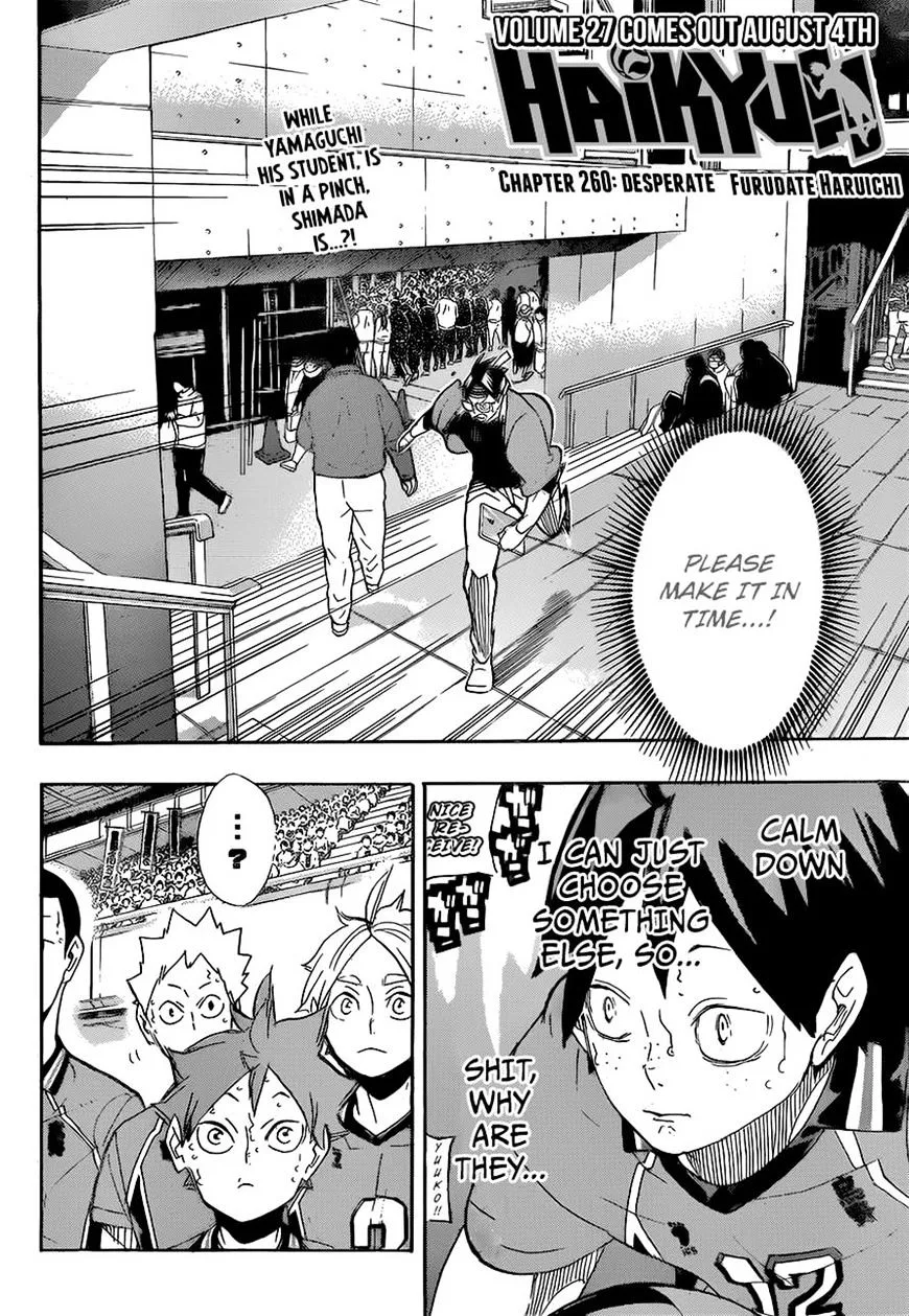 Haikyu!! Chapter 260 page 2