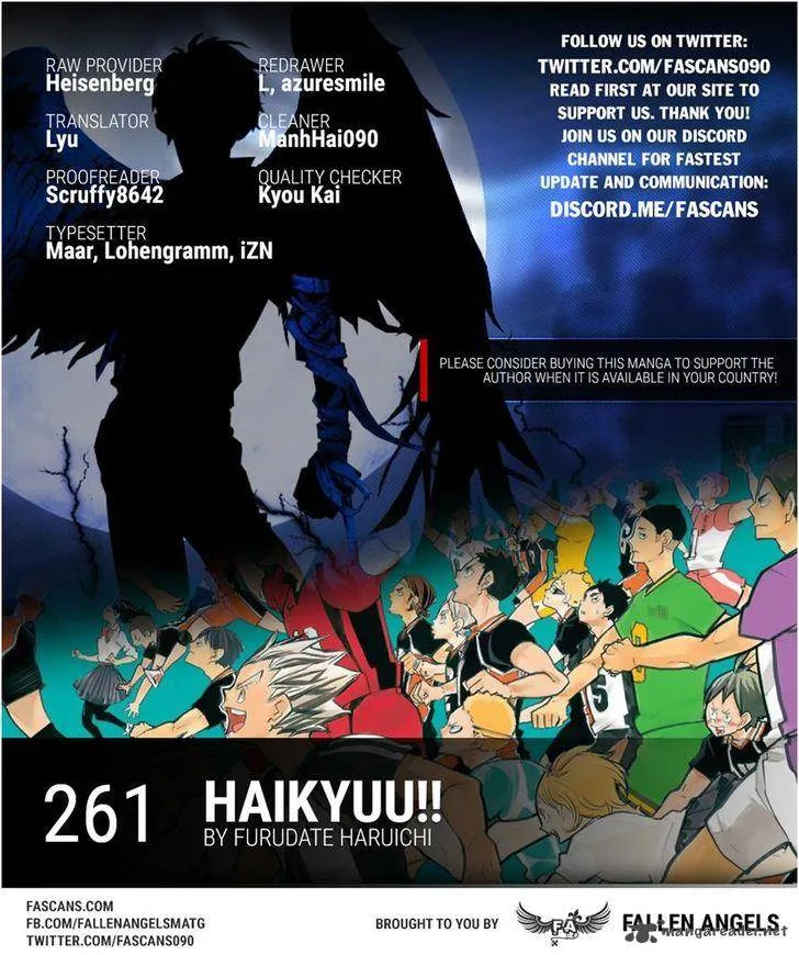 Haikyu!! Chapter 261 page 19
