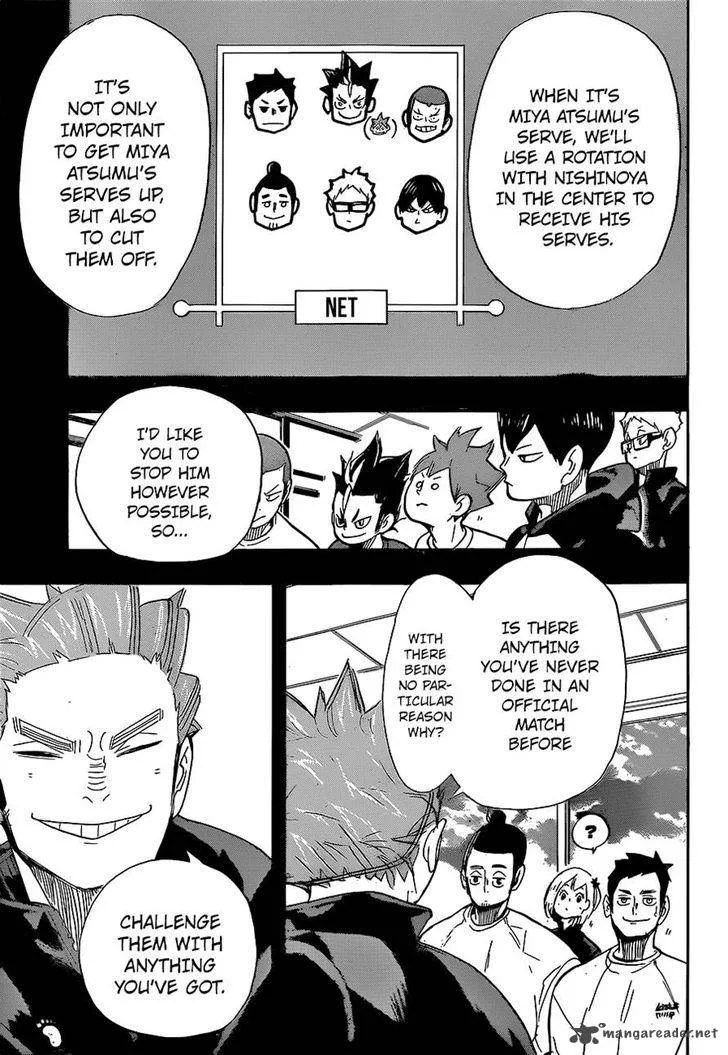 Haikyu!! Chapter 261 page 13