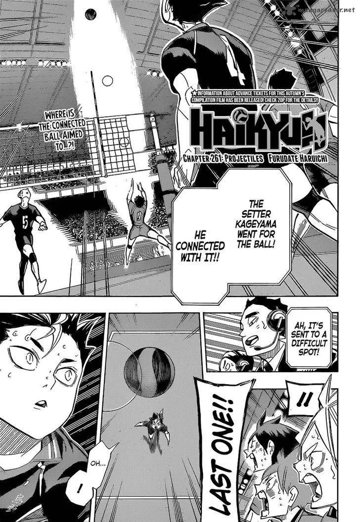 Haikyu!! Chapter 261 page 18