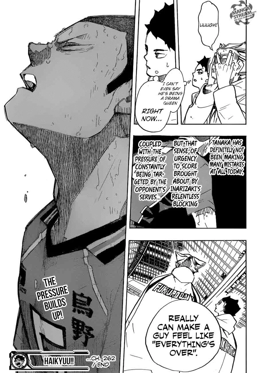 Haikyu!! Chapter 262 page 19