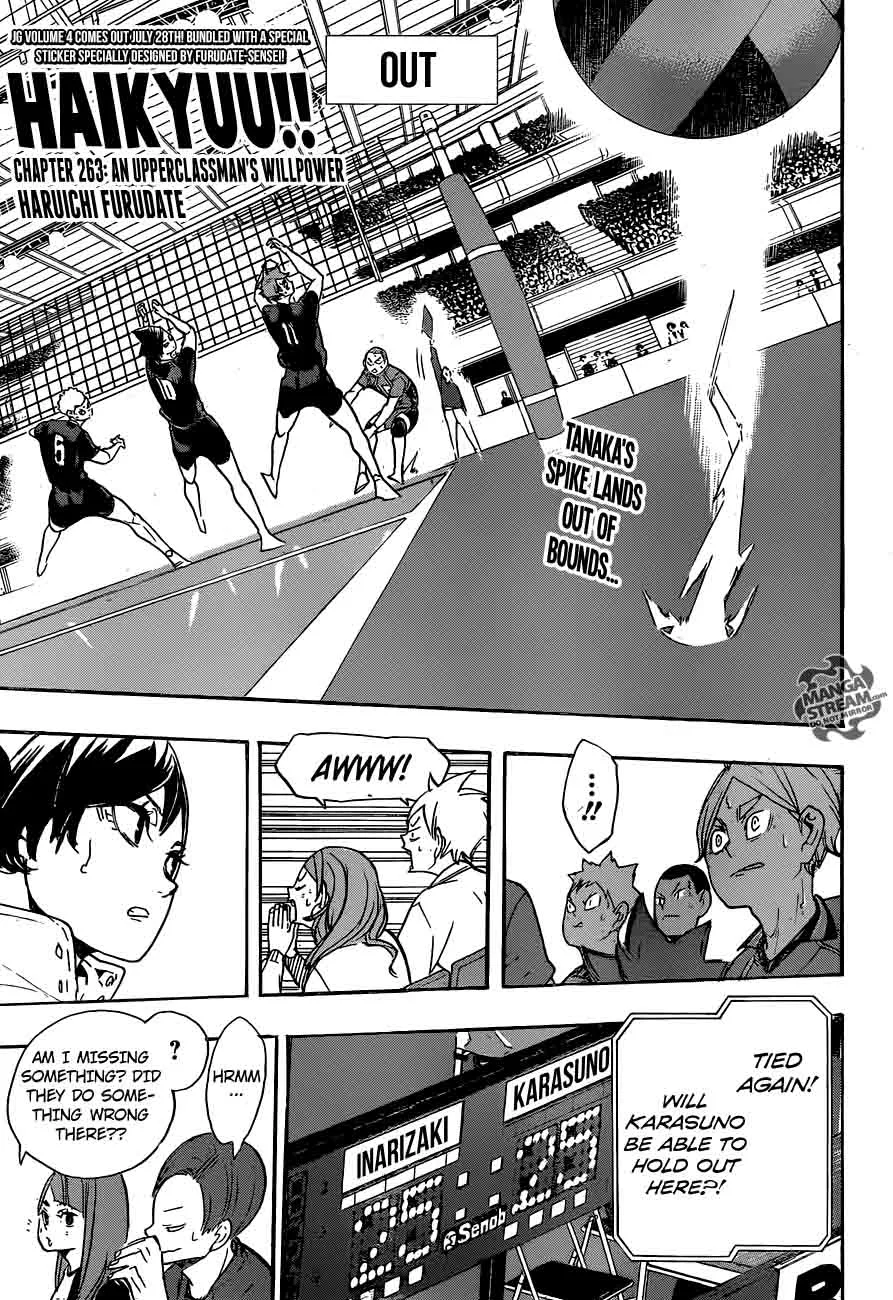 Haikyu!! Chapter 263 page 1