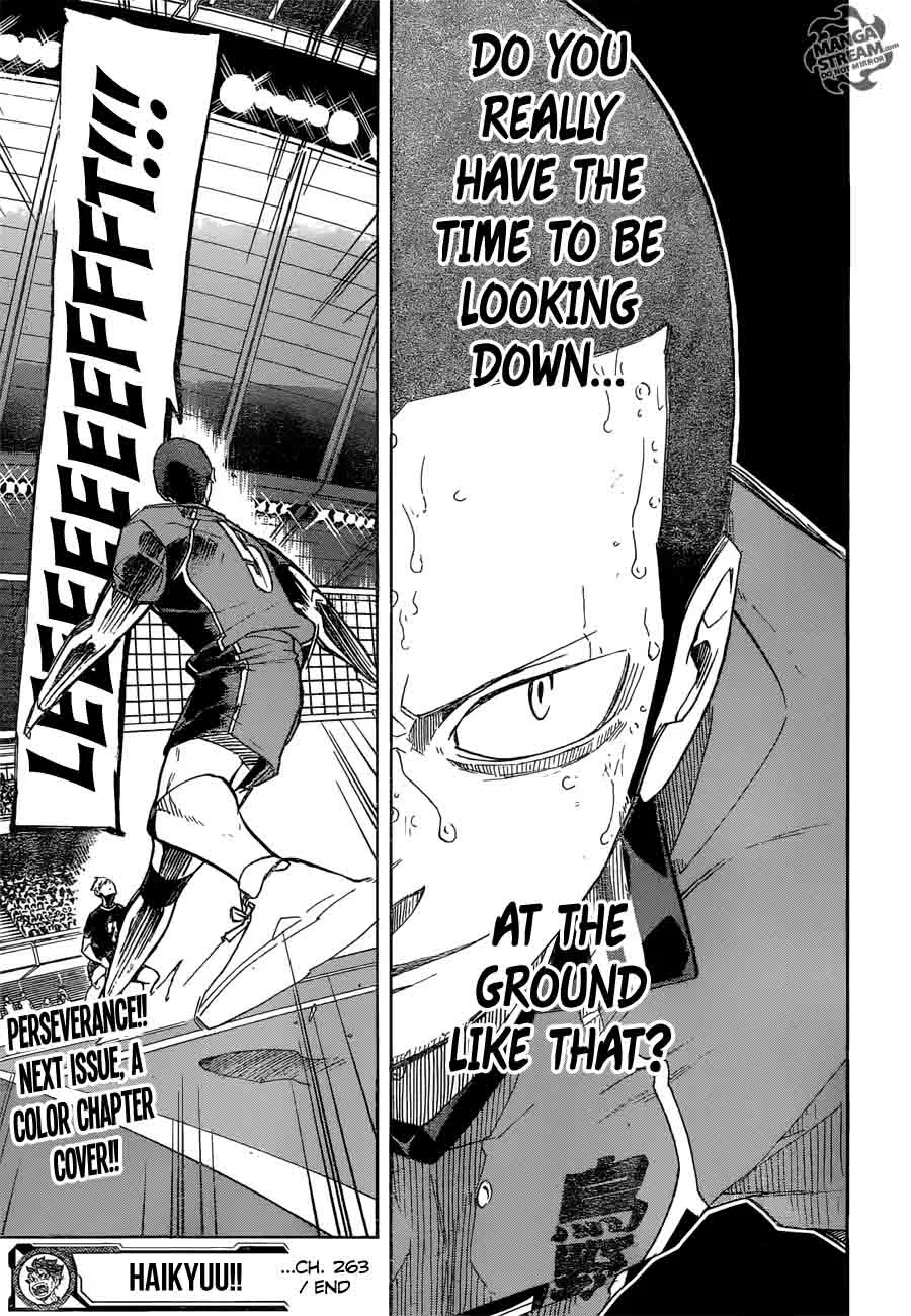 Haikyu!! Chapter 263 page 19