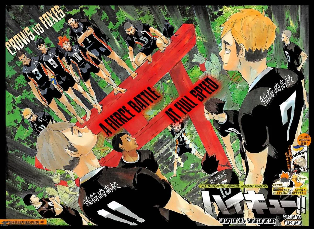 Haikyu!! Chapter 264 page 4