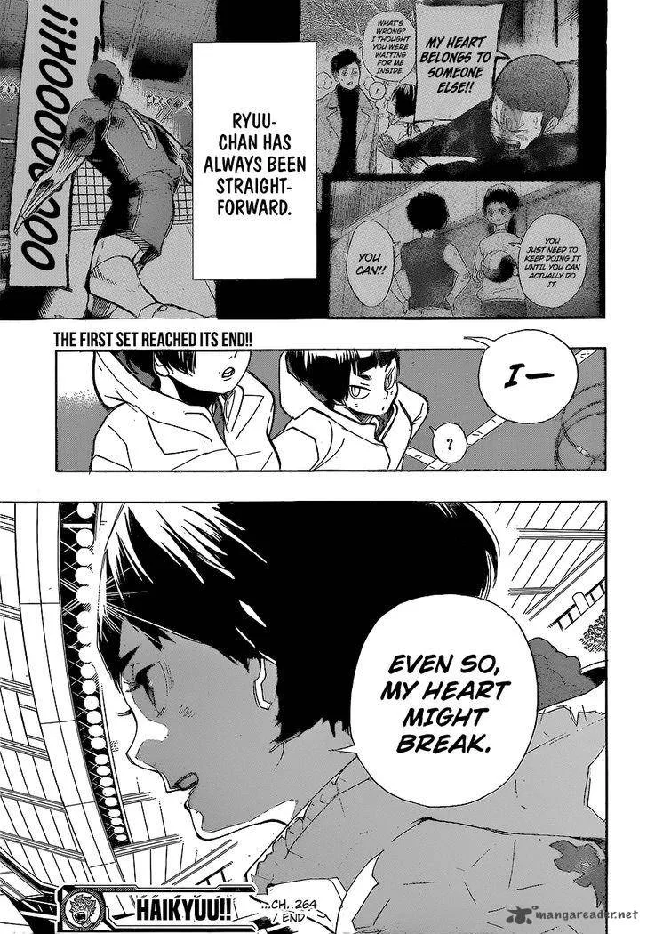 Haikyu!! Chapter 264 page 20