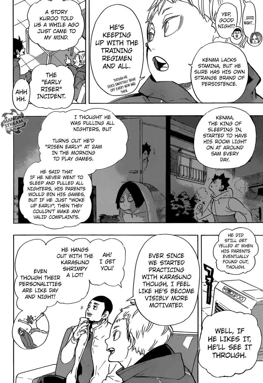 Haikyu!! Chapter 265 page 6