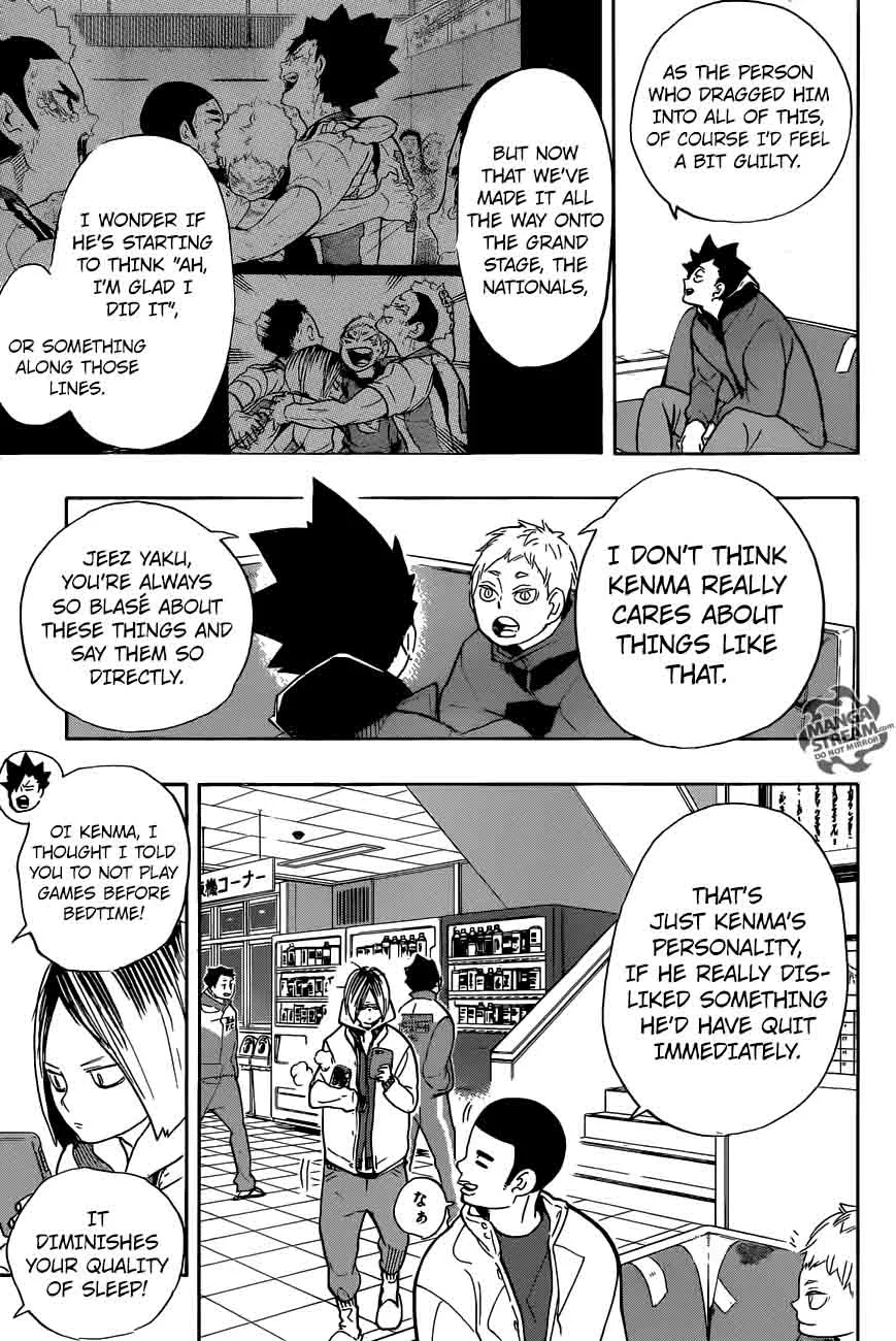 Haikyu!! Chapter 265 page 3