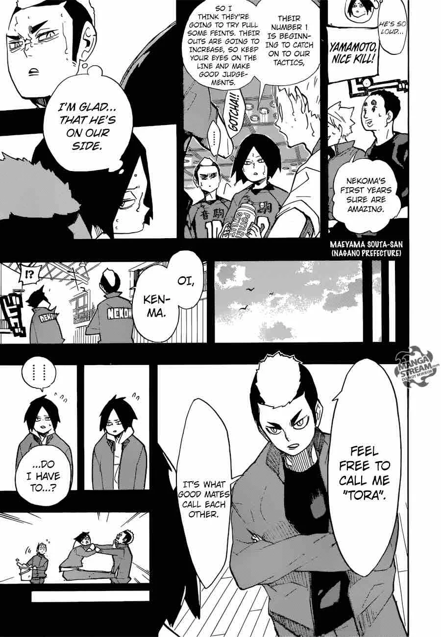 Haikyu!! Chapter 266 page 14