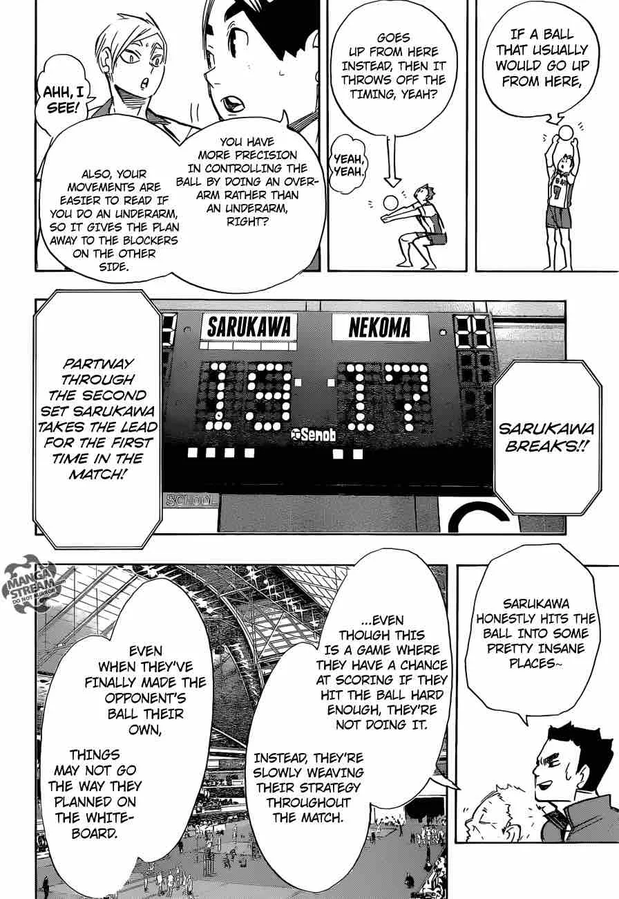 Haikyu!! Chapter 266 page 17