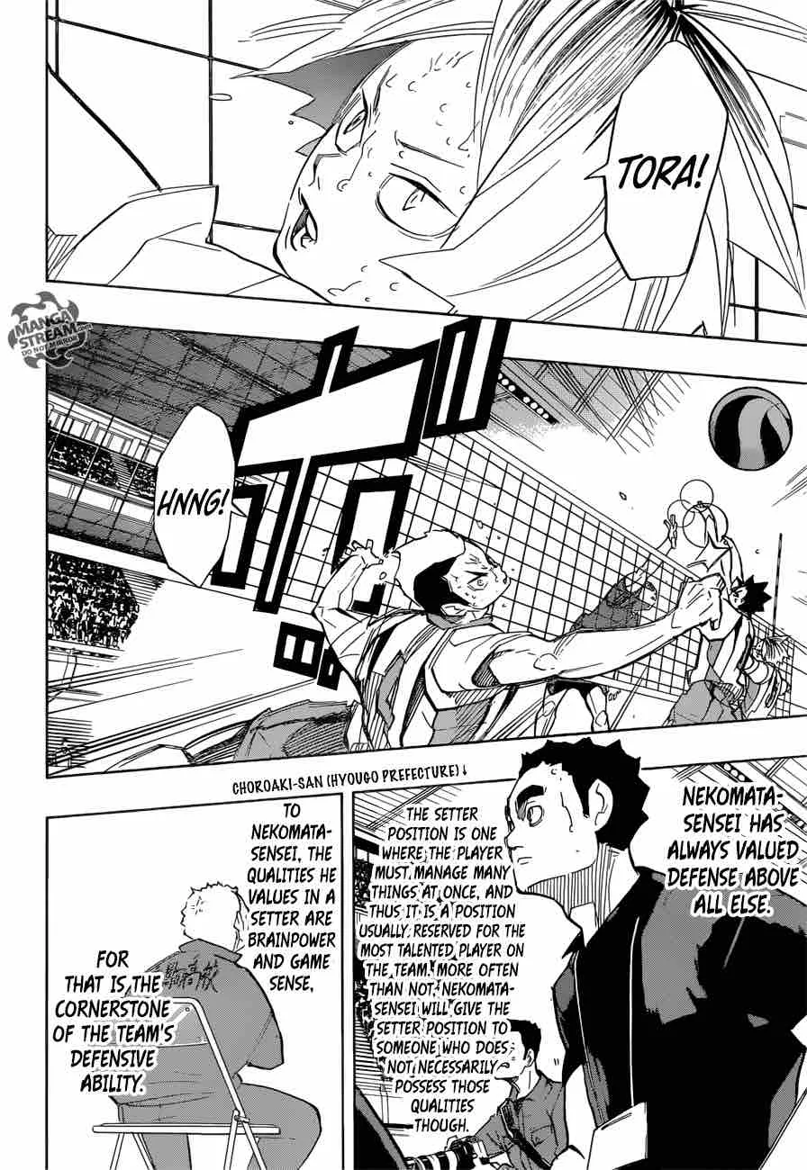 Haikyu!! Chapter 266 page 15