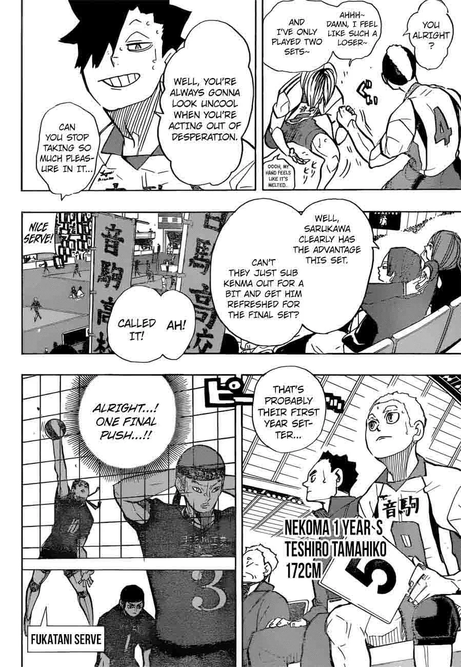 Haikyu!! Chapter 267 page 10