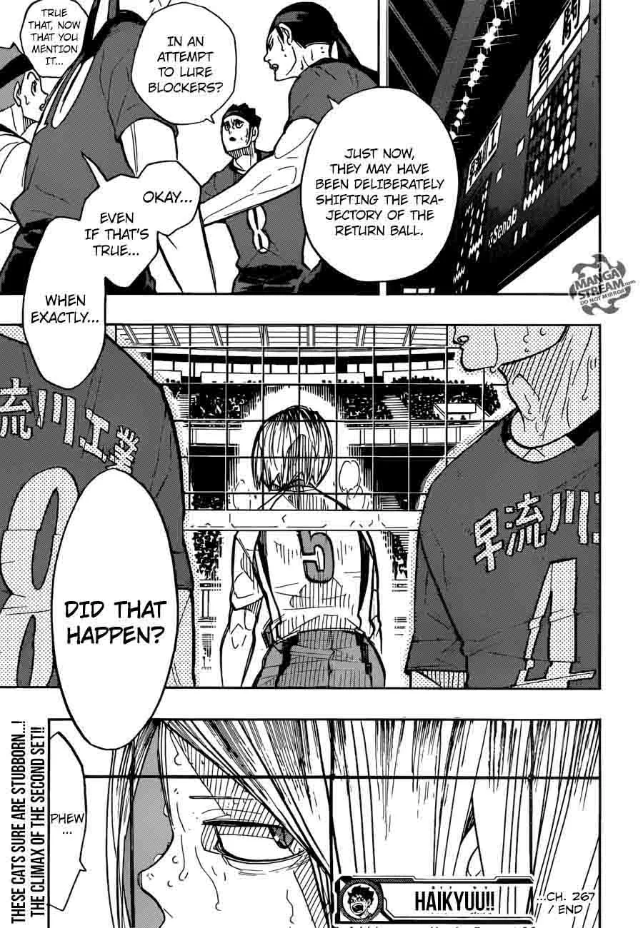 Haikyu!! Chapter 267 page 19