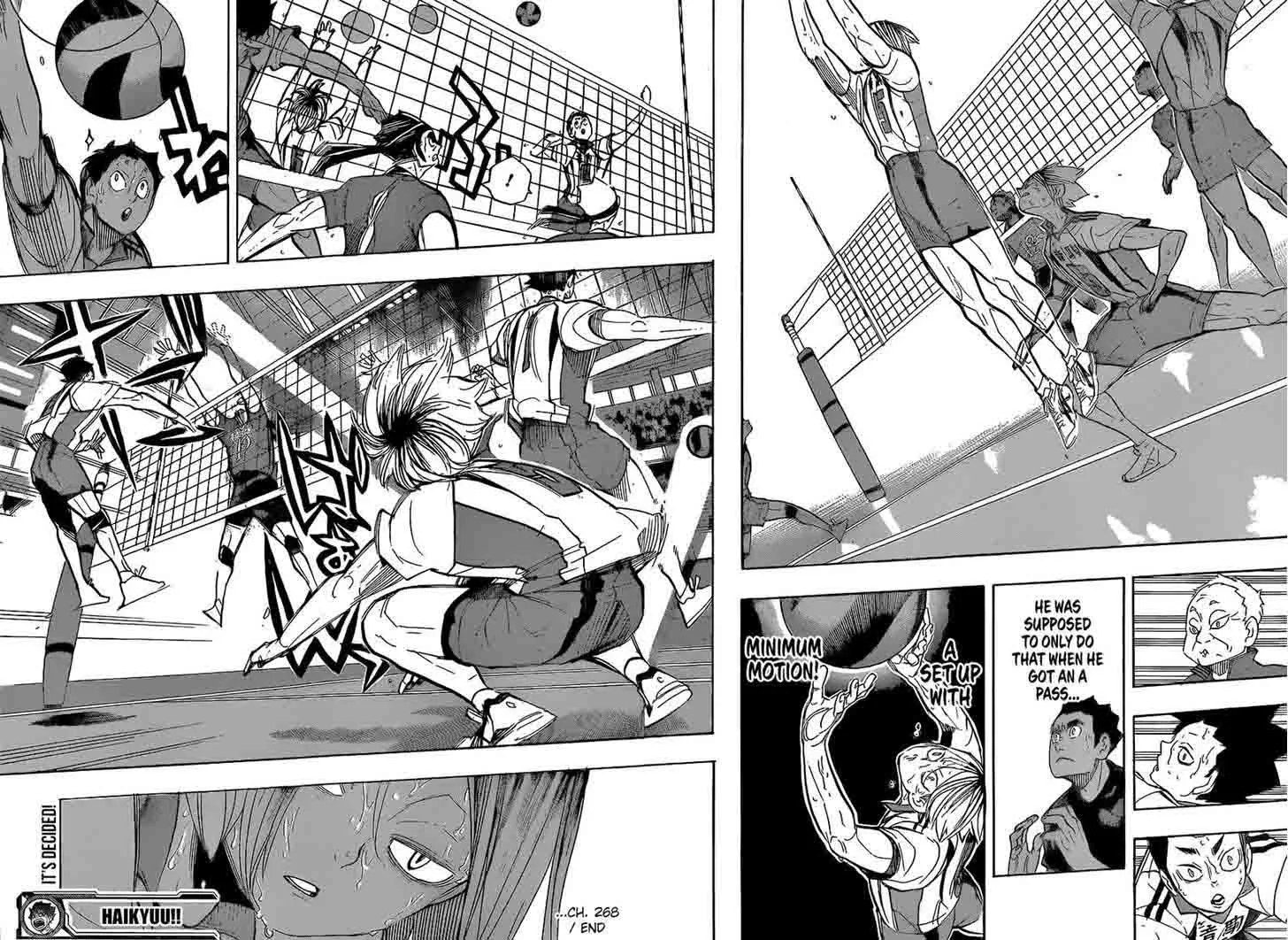 Haikyu!! Chapter 268 page 18